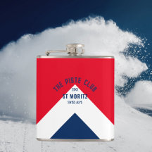 O Piste Club Vermelho Navy Peak Esqui de Inverno P