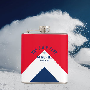 Cantil O Piste Club Vermelho Navy Peak Esqui de Inverno P