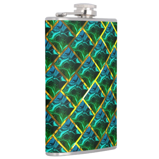 Cantil O verde parece esmeralda, em ouro grating? (Direita)