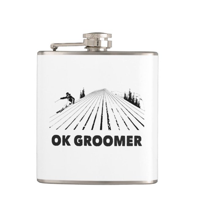Cantil Ok Groomer Skiing (Frente)