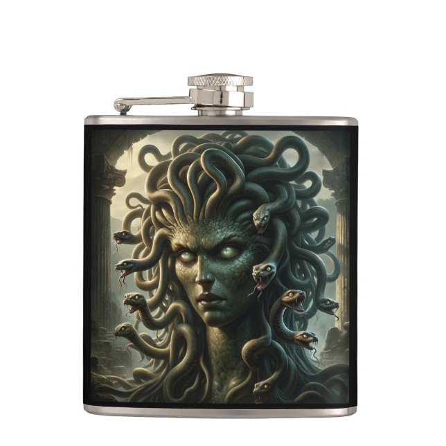 Cantil Olhar da Medusa Cabeça de Cobras da Morte (Frente)