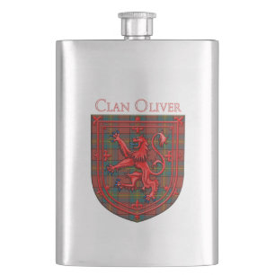 Cantil Oliver Red Tartan Xadrez escocesa