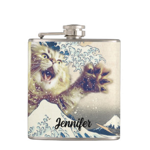 Cantil Onda Gato Gigante - A Onda de Excelente de Kanagaw