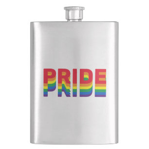 Cantil Orgulho lgbtq lgbtq gay arco-íris cores retro