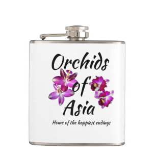 Cantil Orquídeas da Ásia