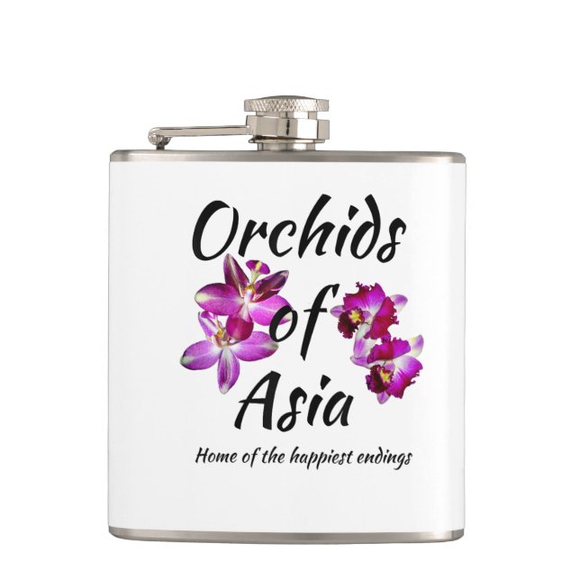 Cantil Orquídeas da Ásia (Frente)
