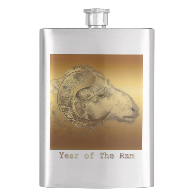 Cantil Ouro Ram Chinês Ano Novo 2015 - Clássico (Frente)