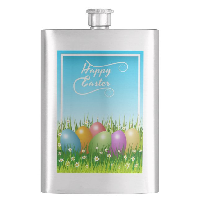 CANTIL OVOS COLORIDOS LESTE "FELZ PASCOA" (Frente)