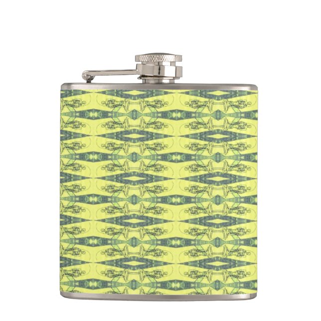 Cantil Padrão amarelo e preto (Frente)