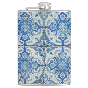 Cantil Padrão Antiquado de Azulejos Portugueses - Azulej