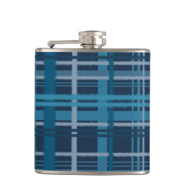 Cantil Padrão azul de Tartan