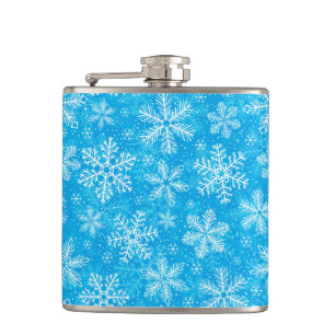 Cantil Padrão branco de flocos de neve