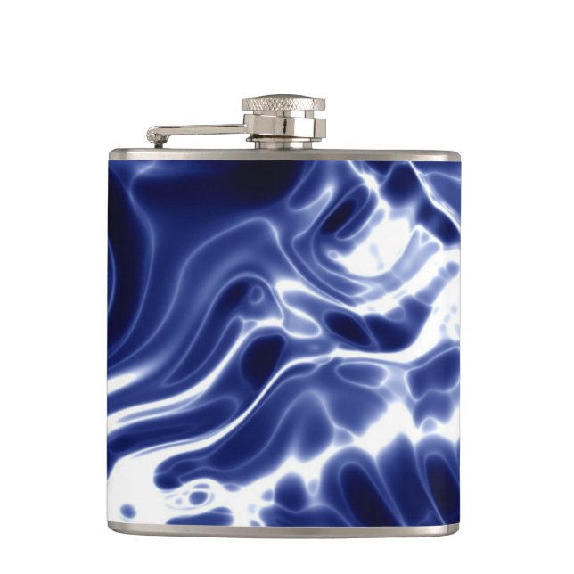 Cantil Padrão brilhante azul (Frente)