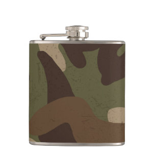 Cantil Padrão Clássico de Camuflagem Militar