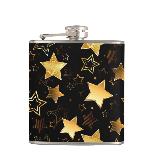 Cantil Padrão contínuo com Estrelas Douradas (Frente)