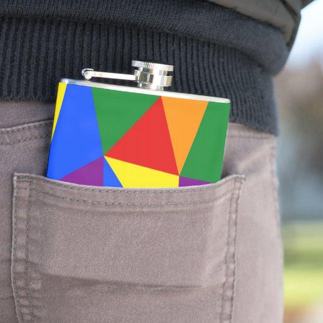 Cantil Padrão de arco íris de polígono (In Situ)