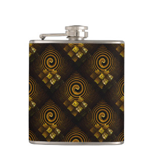 Cantil Padrão de Arte Abstrata Boho Elegante Moderno Dour