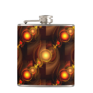 Cantil Padrão de Arte Abstrata Boho Elegante Moderno Dour
