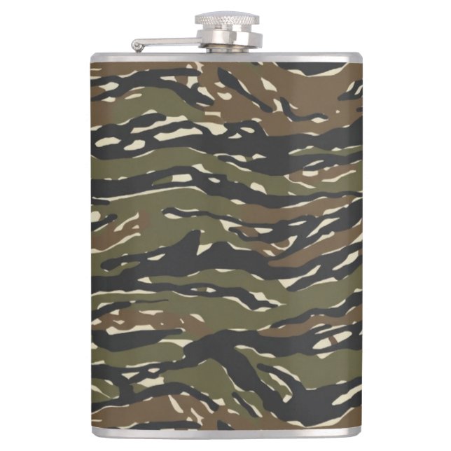 Cantil Padrão de Camuflagem Listra de Tigre (Frente)