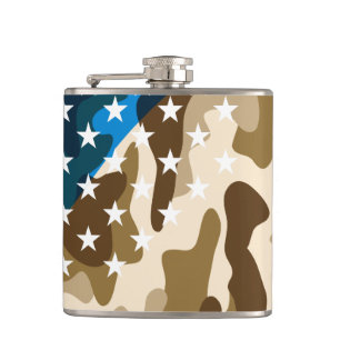 Cantil Padrão de camuflagem Patriótica