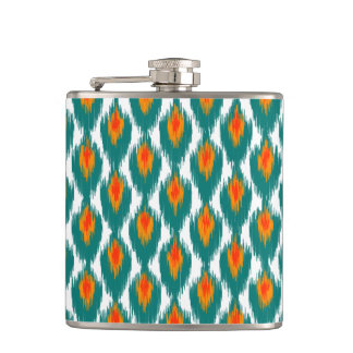 Cantil Padrão de Diamante Ikat Tribal de Abstrato de Lara