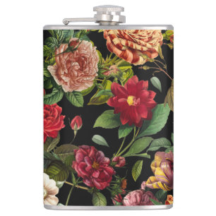 Cantil Padrão de horta floral da noite de colheita