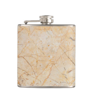 Cantil Padrão de Mármore Negro e Branco Elegante Chic