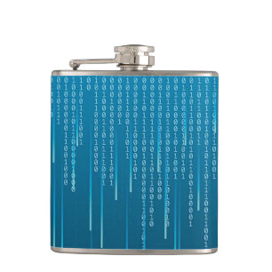 Cantil Padrão de matriz em azul