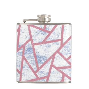 Cantil Padrão de mosaico rosa e azul