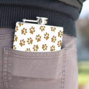 Cantil Padrão De Patas, Patas Cachorros, Patas Rosa
