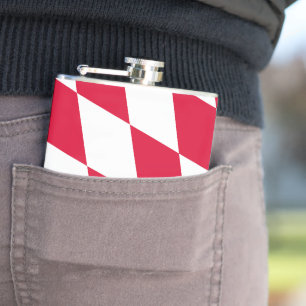 Cantil Padrão de Sinalizador do Diamante da Baviera Verme