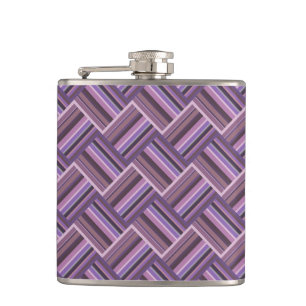 Cantil Padrão de tecelagem diagonal das faixas de Mauve