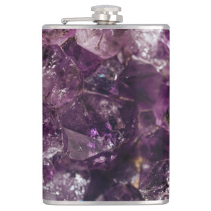 Cantil Padrão Energético Purple Ametyst Crystal Quartz