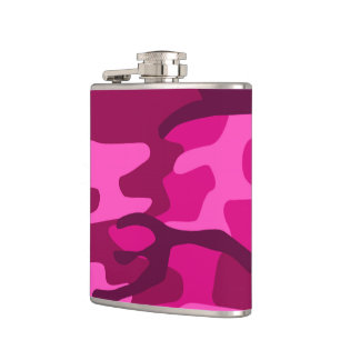 Cantil Padrão feminino da Camuflagem Fuchsia Camo, rosa 