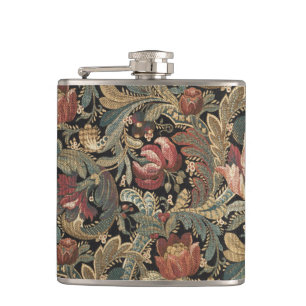Cantil Padrão Floral Botânico Vintage Sombrio e Mal-humor