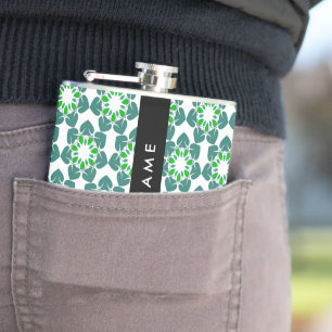 Cantil Padrão Folha, Folhas Verdes, Seu Nome