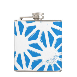 Cantil Padrão geométrico azul