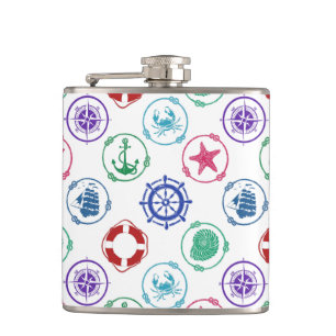 Cantil Padrão náutico colorido