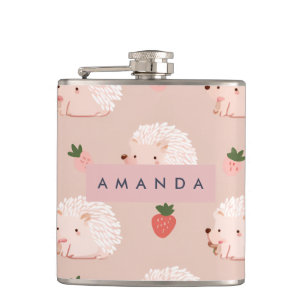 Cantil Padrão personalizado de porco doce e morango