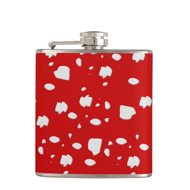 Cantil padrão ponto com toadstool vermelha (Frente)