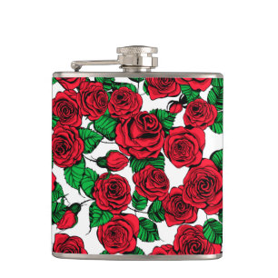 Cantil padrão Rosa vermelha
