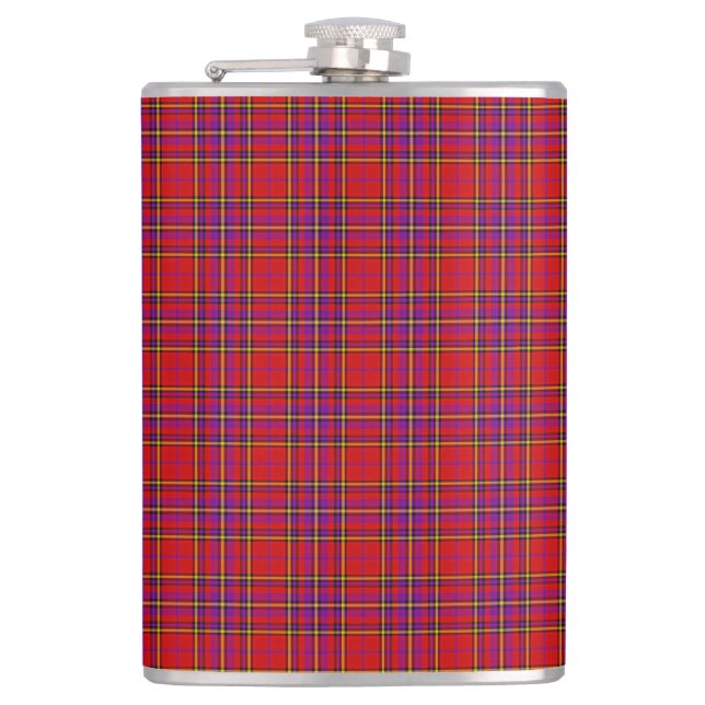 Cantil Padrão Verificado de Tartan Swahili Vermelho xadre (Frente)