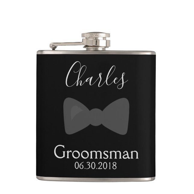 Cantil Padrinho de casamento Bachelor Party Personalizar  (Frente)