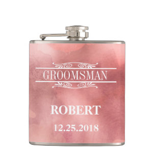 Cantil Padrinho de casamento Hip Flask