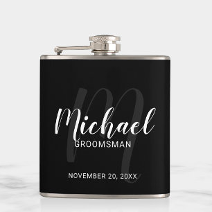 Cantil Padrinhos de casamento Personalizados de Script Mo