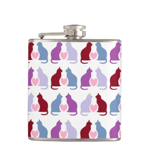 Cantil Padrões de Gatos e Corações