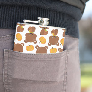 Cantil Padrões De Ursos, Ursos Bonitos, Queda, Abóboras