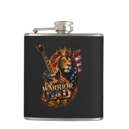 Cantil Pai Guerreiro Leão Bandeira Americana Guitarra