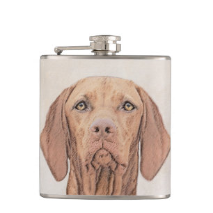 Cantil Painting Vizsla - Arte de Cachorro Original