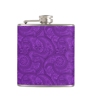 Cantil Paisley roxo